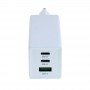 OTB - Incarcator OTB USB GaN 2xUSB-C si 1xUSB-A cu USB Power Delivery USB-PD 3 porturi 65W alb - Încărcătoare AC - ONR075