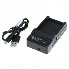 OTB - OTB battery charging station DC-K compatible with Casio NP-20 / NP-60 - Casio photo-video chargers - ONR0106