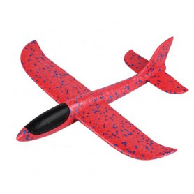 Oem - Avion din polistiren 47cm cu led rosu - Jucării exterior - IK364