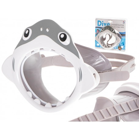 Oem - Ochelari de inot, masca de scufundari pentru copii model rechin - Jucării exterior - IK372