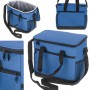 Oem - Geanta termo -izolanta de plaja sau camping 16 l albastru inchis - Accesorii plaja - IK385