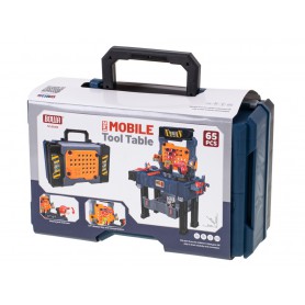 Oem - Set masa de lucru cu 65 piese atelier bricolaj Diy jucarie pentru copii - Jucării educative - IK388-1