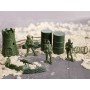 Oem - Set figurine, soldati, baza militara cu 114 piese pentru copii - Jucării educative - IK405