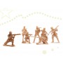 Oem - Set figurine, soldati, baza militara cu 114 piese pentru copii - Jucării educative - IK405