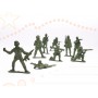 Oem - Set figurine, soldati, baza militara cu 114 piese pentru copii - Jucării educative - IK405