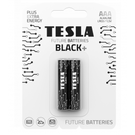 TESLA - Set 2 baterii alkaline AAA LR03 TESLA BLACK 1.5V - Format AAA - TZ865