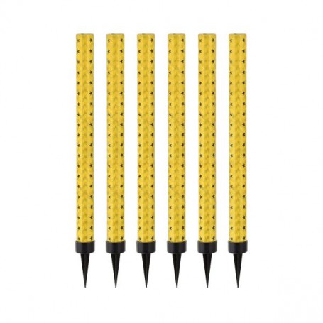 GoDan - Set 6 artificii pentru tort inaltime 25 cm - Artificii petrecere - GD785