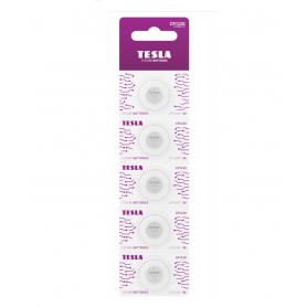 TESLA - Set 5 baterii plata cu litiu TESLA CR1220 3.0V Li/Mn02 - Baterii plate - TZ873