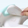 Oem - Reductor de toaleta pentru copii, cu scarita reglabila pe inaltime, pliabil, albastru - Igienă și sănătate - TZ892