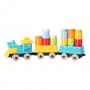 Oem - Set 31 piese, blocuri de construit model trenulet - Jucării creative - TZ899