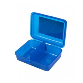 Oem - Cutie mic dejun, model Baby Shark 17,5 x 12,8 x 6,9 cm albastru - Igienă și sănătate  - TZ915