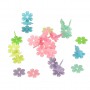 Oem - Piese pentru construit model fulgi de zapada colorati 240 de piese multicolore - Jucării creative - IK467