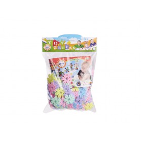 Oem - Piese pentru construit model fulgi de zapada colorati 240 de piese multicolore - Jucării creative - IK467