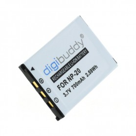 digibuddy - Battery for Casio NP-20 Li-Ion 700mAh - Casio photo-video batteries - ON2672
