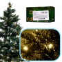 Oem - Ghirlanda luminoasa decorativa cu 100 LED-uri alb cald 10M - Lumini Crăciun - IK419