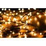 Oem - Ghirlanda luminoasa decorativa cu 100 LED-uri alb cald 10M - Lumini Crăciun - IK419
