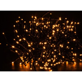Oem - Ghirlanda luminoasa decorativa cu 100 LED-uri alb cald 10M - Lumini Crăciun - IK419