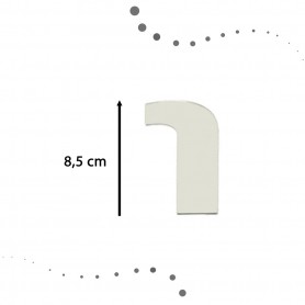 Oem - Ceas de perete decorativ modern, fara rama 80 - 120 cm argintiu - Decorațiuni casă - IK430