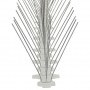 Oem - Tepi metalice pentru pasari - 50cm x 11cm x 4cm - Accesorii grădină - IK432