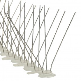 Oem - Tepi metalice pentru pasari - 50cm x 11cm x 4cm - Accesorii grădină - IK432
