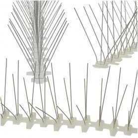Oem - Tepi metalice pentru pasari - 50cm x 11cm x 4cm - Accesorii grădină - IK432