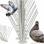 Oem - Tepi metalice pentru pasari - 50cm x 11cm x 4cm - Accesorii grădină - IK432