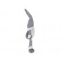 Oem - Gnom de craciun gri cu barba alba 47 cm - Alte accesorii Craciun - IK434