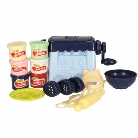 Plasticine pasta maker and...