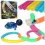 Oem - Set pista de curse din 210 de piese si masinuta cu baterie reincarcabila - Jucarii creative - IK397