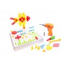 Oem - Set Bormasina Electrica cu 261 piese, jucarie educativa si interactiva - Jucării creative - IK450