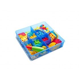 Oem - Set Bormasina Electrica cu 261 piese, jucarie educativa si interactiva - Jucării creative - IK450