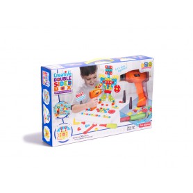 Oem - Set Bormasina Electrica cu 261 piese, jucarie educativa si interactiva - Jucării creative - IK450