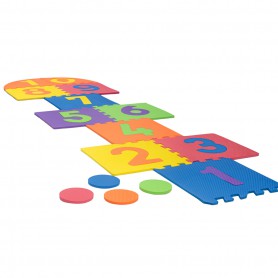 Oem - Covoras de joaca pentru copii, din spuma, tip puzzle, Sotron - Jucarii educative - IK476