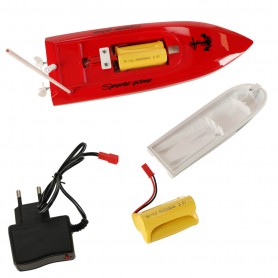 Oem - Barca cu telecomanda model RC 4CH mini CP802 rosu - Jucării exterior - IK551