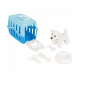 Pilsan - Set de joaca Pilsan Primul meu animal de companie cu cusca si accesorii, albastru - Jucarii interior - TZ846