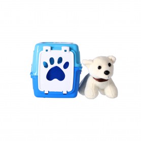 Pilsan - Set de joaca Pilsan Primul meu animal de companie cu cusca si accesorii, albastru - Jucarii interior - TZ846