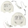 Oem - Lampa veghe LED din silicon moale pentru copii model catelus alb - Camera copilului - IK485