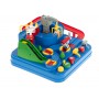 Oem - Pista de curse cu obstacole, 3 masinute si helicopter, interactiva, din plastic, Multicolor, 32 x 32 x 24 cm - Jucării ...