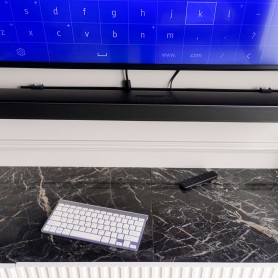 Hama - Tastatura wireless Smart TV argintie - Accesorii TV - IK500