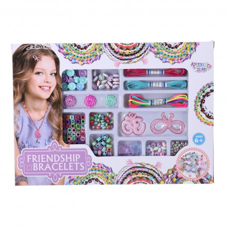 Oem - Set de margele pentru realizarea de bijuterii, bratari si pandantive, multicolor - Bijuterii si accesorii copii - TZ935