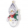 Oem - Figurina Om de zapada, decor fereastra, lumina LED alb cald, aplicare cu ventuza - Lumini Crăciun - IK530