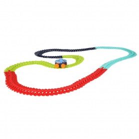 Oem - Set pista de curse din 198 de piese si masinuta cu baterie reincarcabila - Jucarii interior - IK511