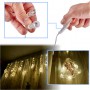Oem - Instalatie pentru Craciun model brad, perdea luminoasa cu LED 3M 10 Becuri - Lumini Crăciun - IK523