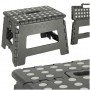 Oem - Scaun, inaltator pliabil, din plastic, gri inchis - Alte accesorii pentru casă - IK525