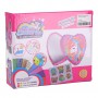 Oem - Set creativ de decorat cutie de bijuterii in forma de inimioara, 21cm x 6cm x 18cm - Bijuterii si accesorii copii - TZ9...