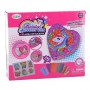 Oem - Set creativ de decorat cutie de bijuterii in forma de inimioara, 21cm x 6cm x 18cm - Bijuterii si accesorii copii - TZ9...