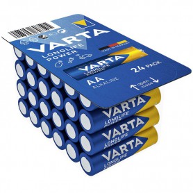Varta - Set of 24 Varta Longlife Power LR6/AA alkaline batteries - Size AA - BLR058