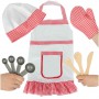 GoDan - Costum carnaval Bucatar 3 - 7 ani cu accesorii - Copii - IK585