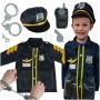 Oem - Set costum carnaval politist, 3-8 ani - Copii - IK590