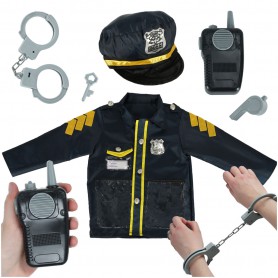 Oem - Set costum carnaval politist, 3-8 ani - Copii - IK590